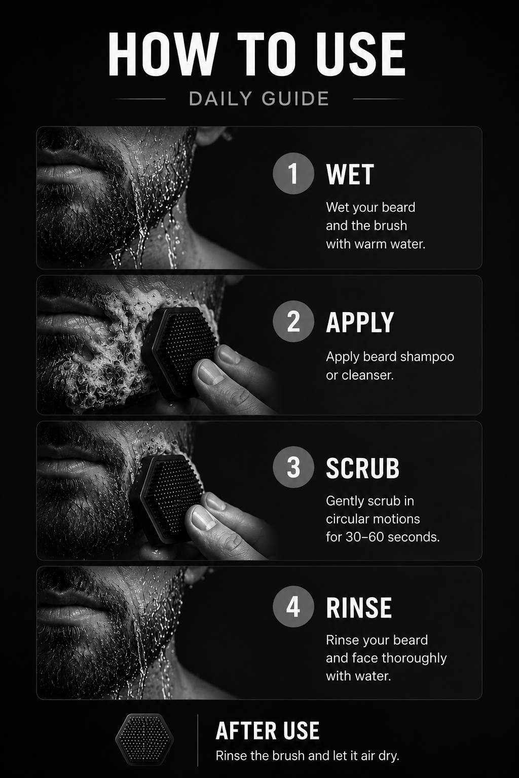 FACECORE Silicone Facial Cleansing Brush — Deep Clean & Massage